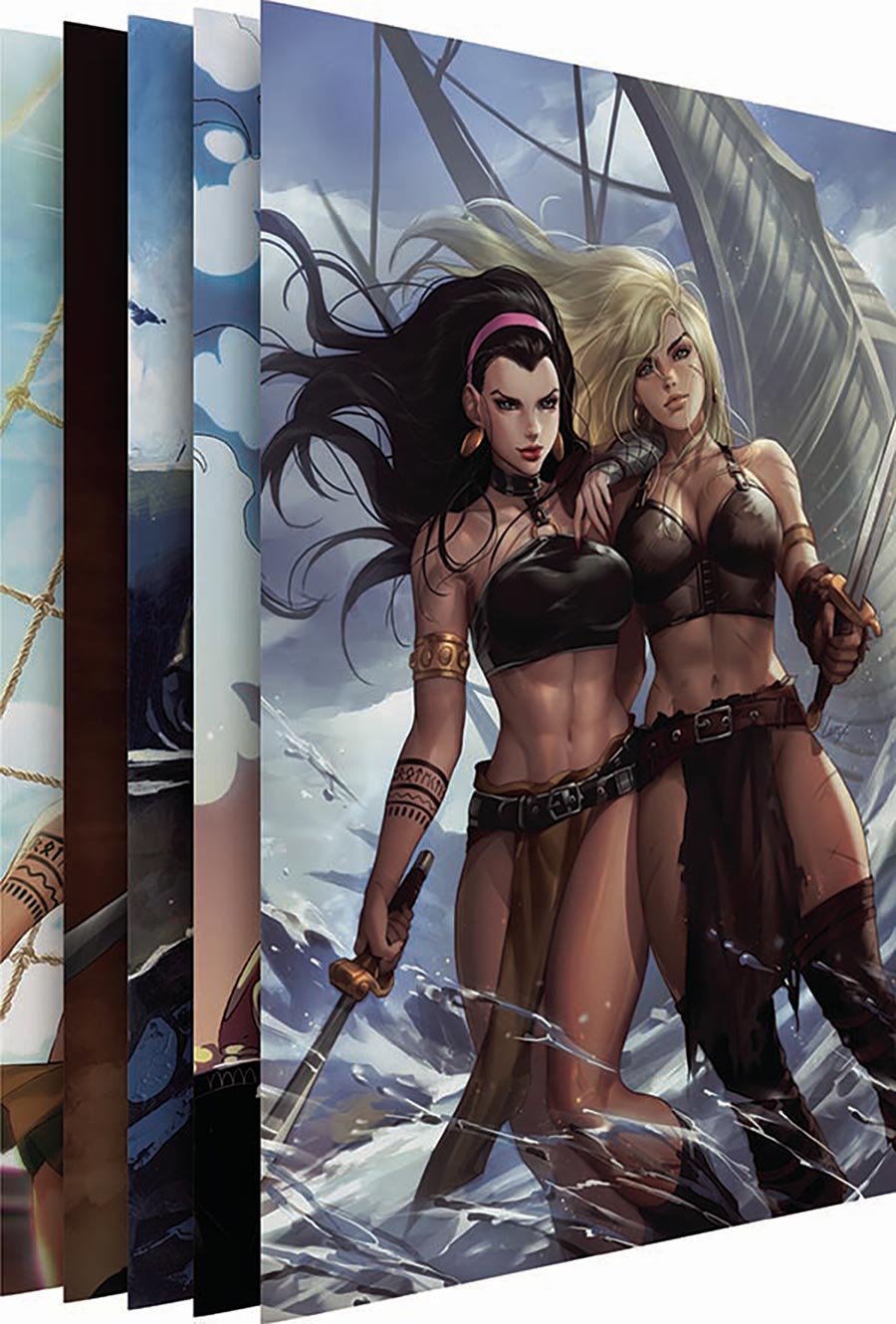 Belit & Valeria Swords vs Sorcery Collectible Virgin Cover Pack