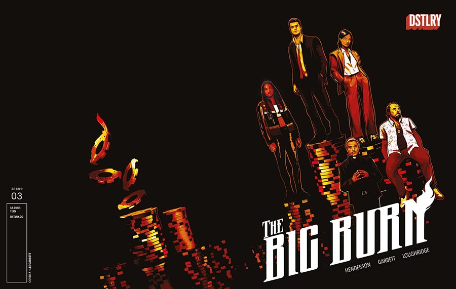 Big Burn #3 Cover A Regular Lee Garbett Wraparound Cover