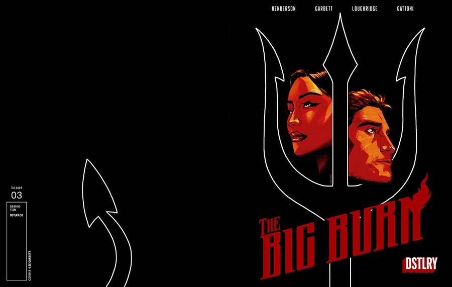 Big Burn #3 Cover B Variant Lee Garbett Wraparound Cover