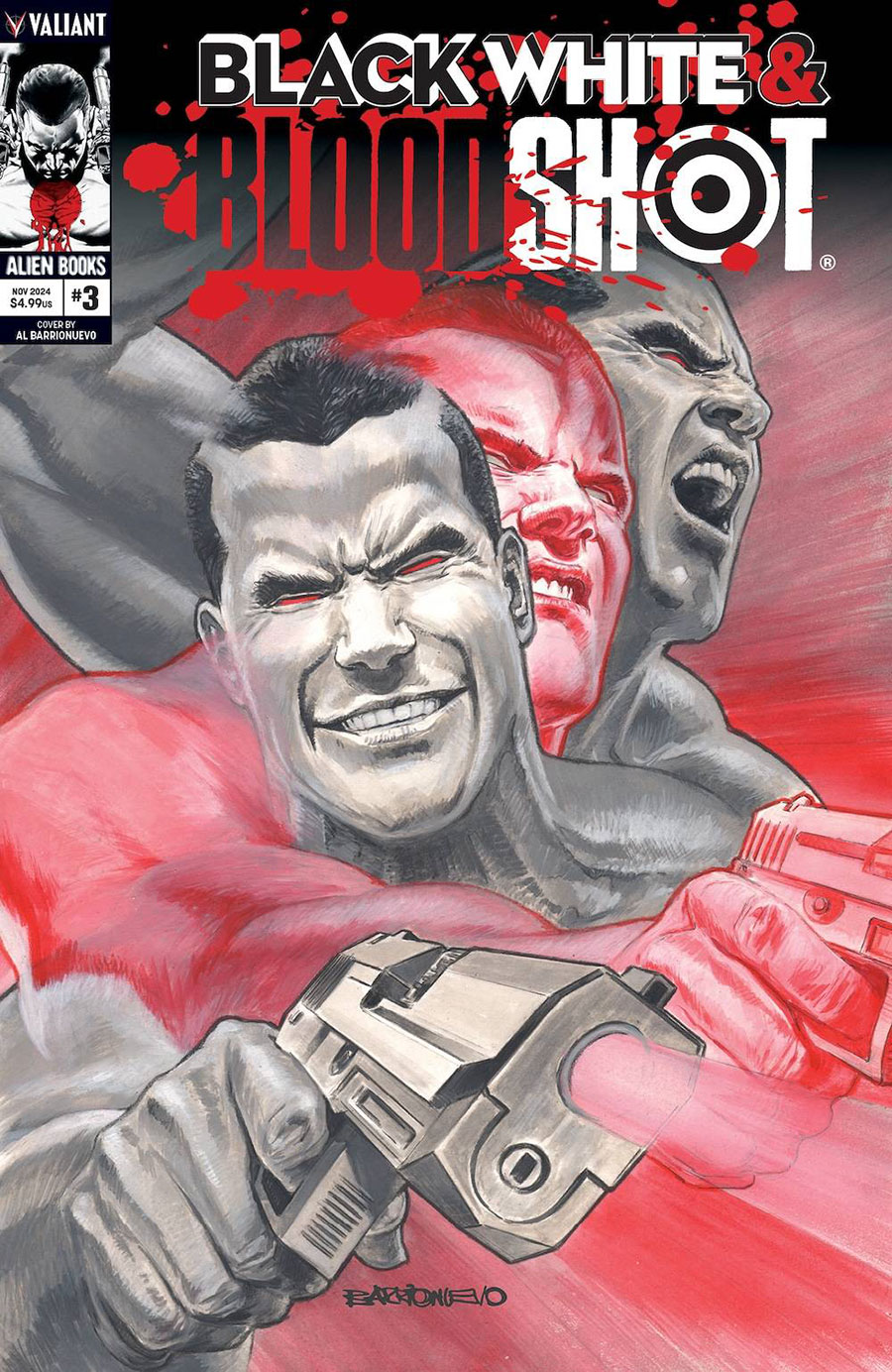 Black White & Bloodshot #3 Cover C Variant Al Barrionuevo Cover