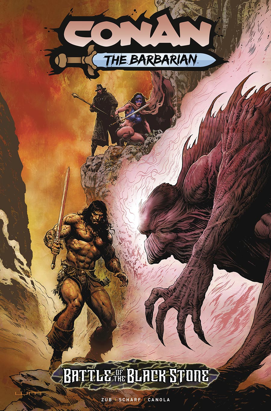 Conan The Barbarian Battle Of The Black Stone #3 Cover A Regular Liam Sharp Cover