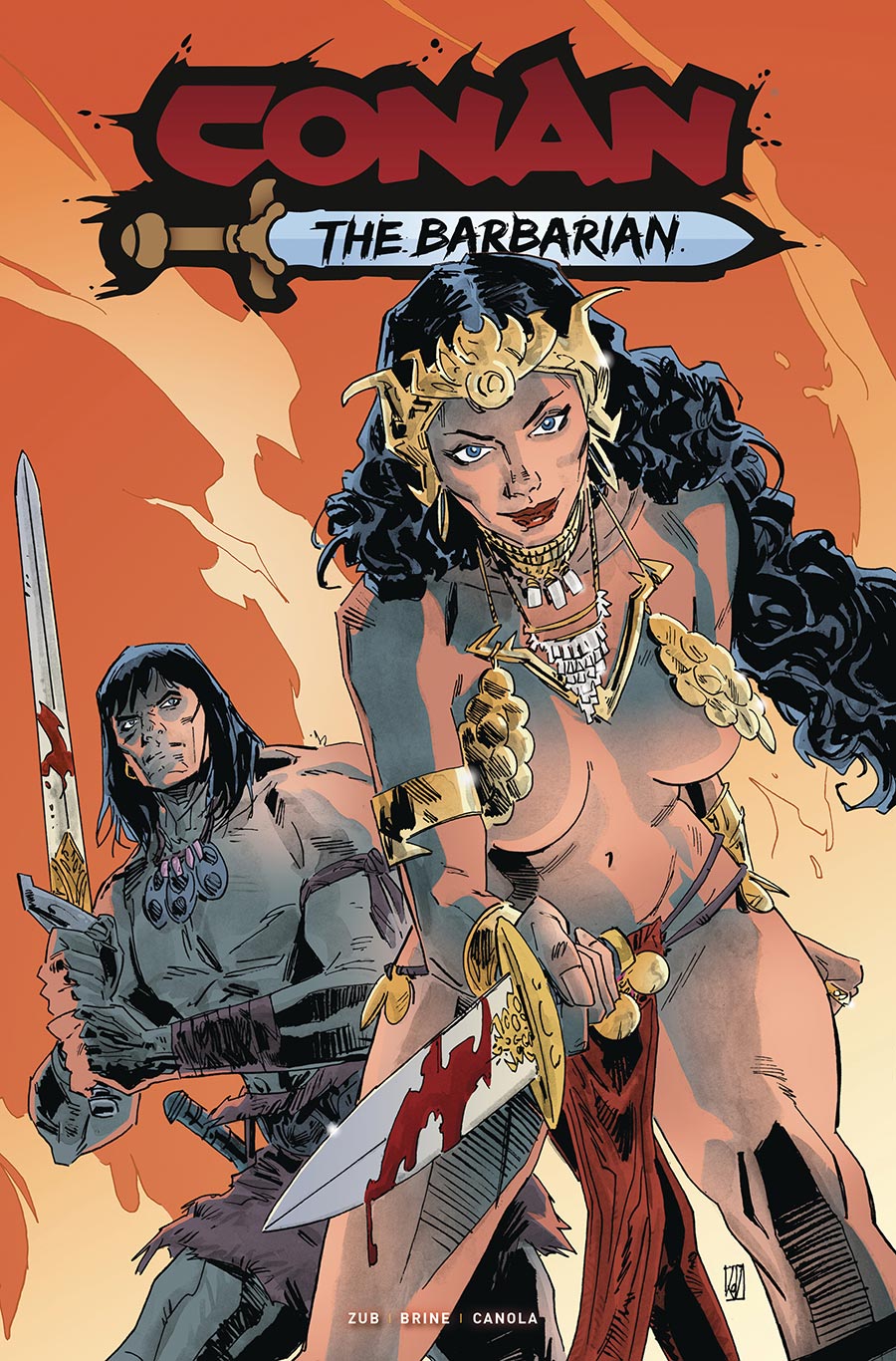 Conan The Barbarian Vol 5 #17 Cover B Variant Dean Kotz Cover