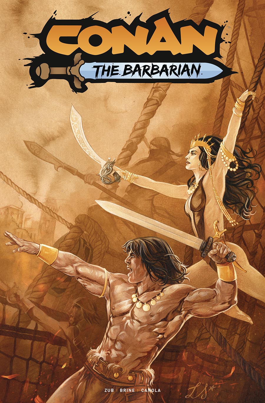 Conan The Barbarian Vol 5 #17 Cover E Variant Stephanie Lavaud Cover