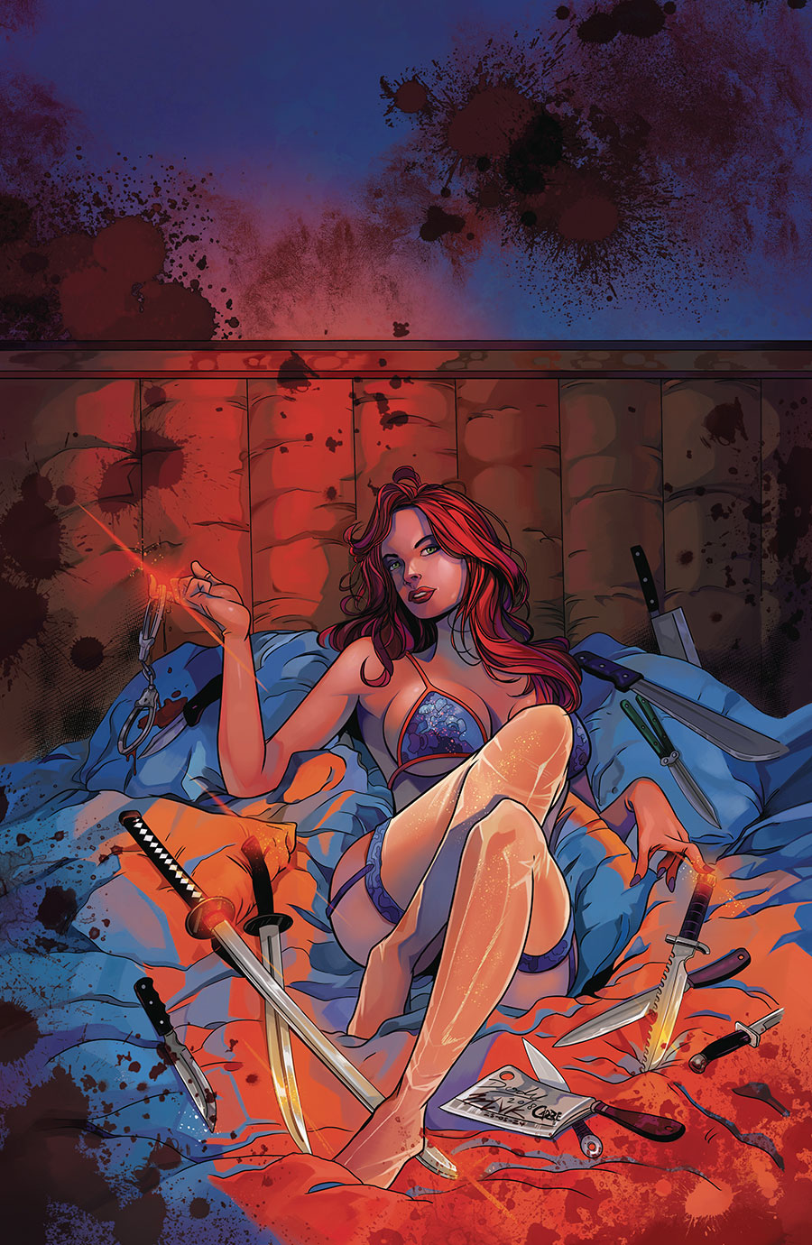 Daisychain Dark Desires Part 1 #1 Cover J 2nd Ptg D Exclusive Dody Eka & Leah Kemp Virgin Variant Cover