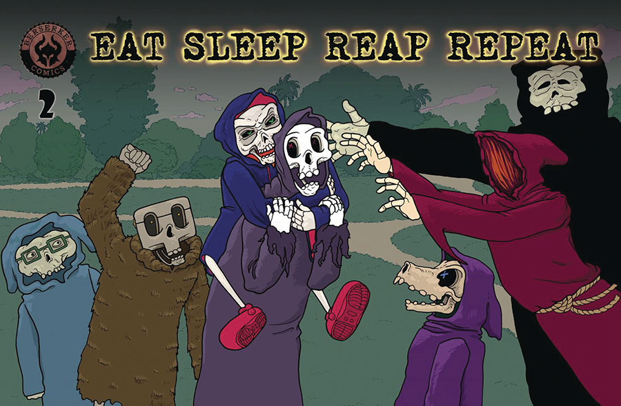 Eat Sleep Reap Repeat #2 Cover A Regular Andy Brown Cover