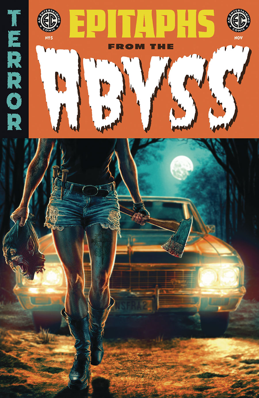 Epitaphs From The Abyss #5 Cover A Regular Lee Bermejo Cover (EC Comics)