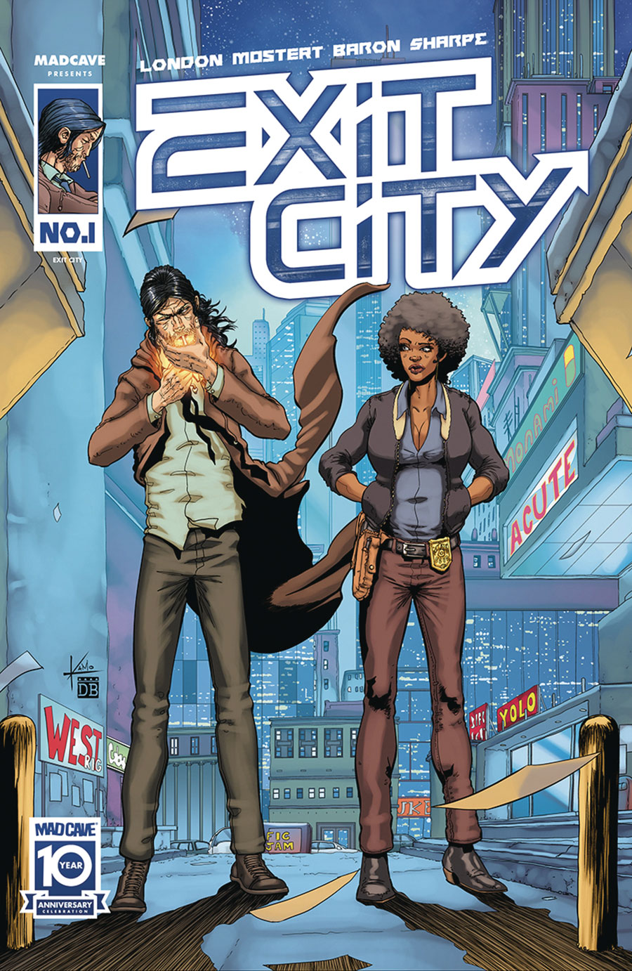 Exit City #1 Cover A Regular Karl Mostert Cover