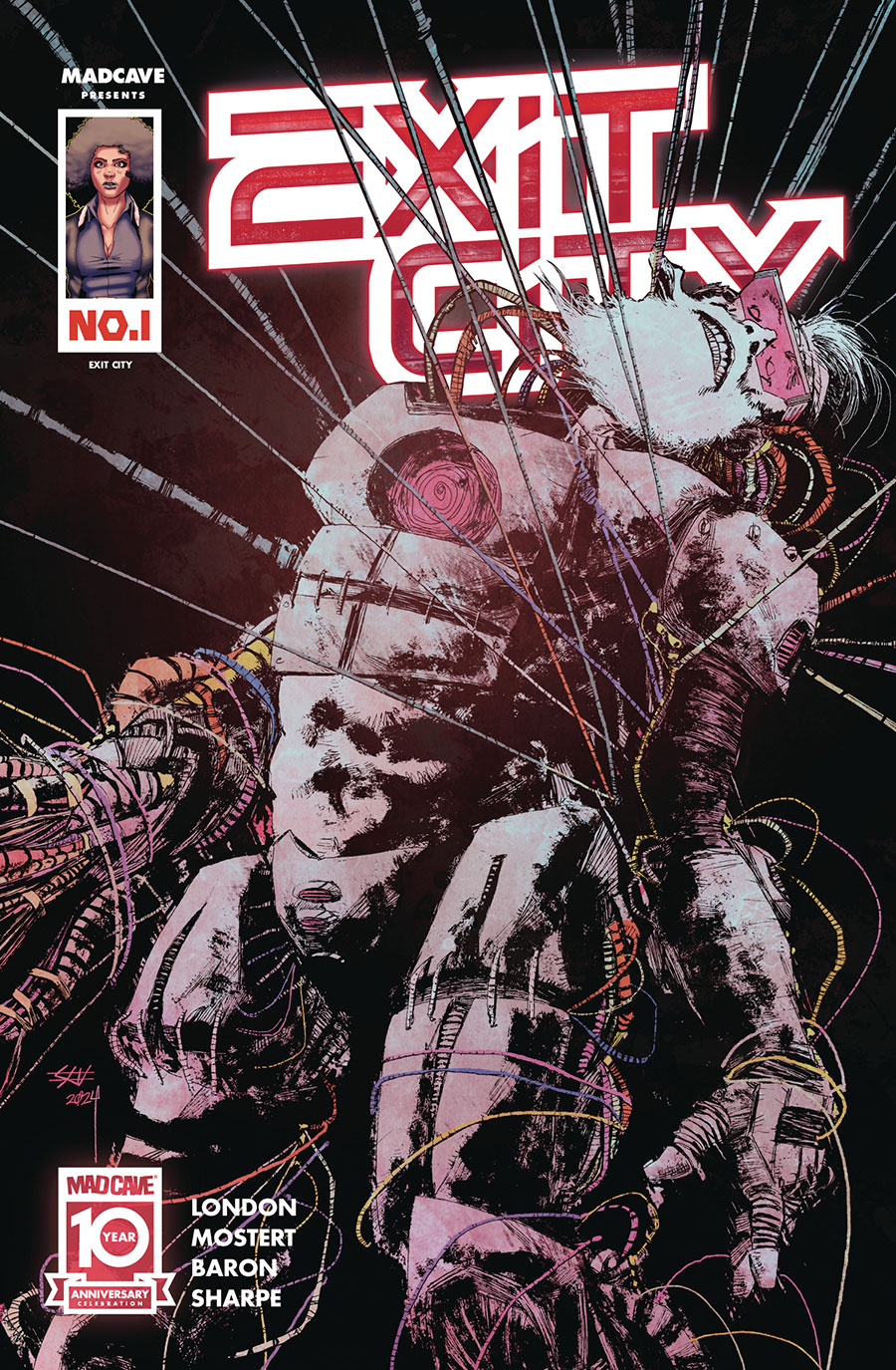 Exit City #1 Cover B Variant Shane Connery Volk Cover