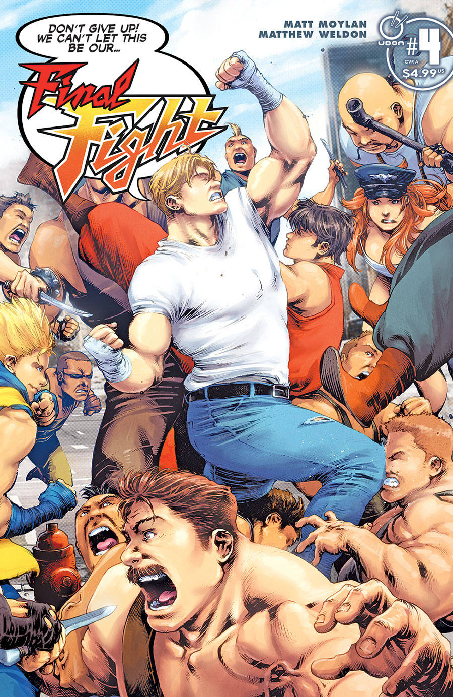 Final Fight #4 Cover A Regular Matthew Weldon Cover