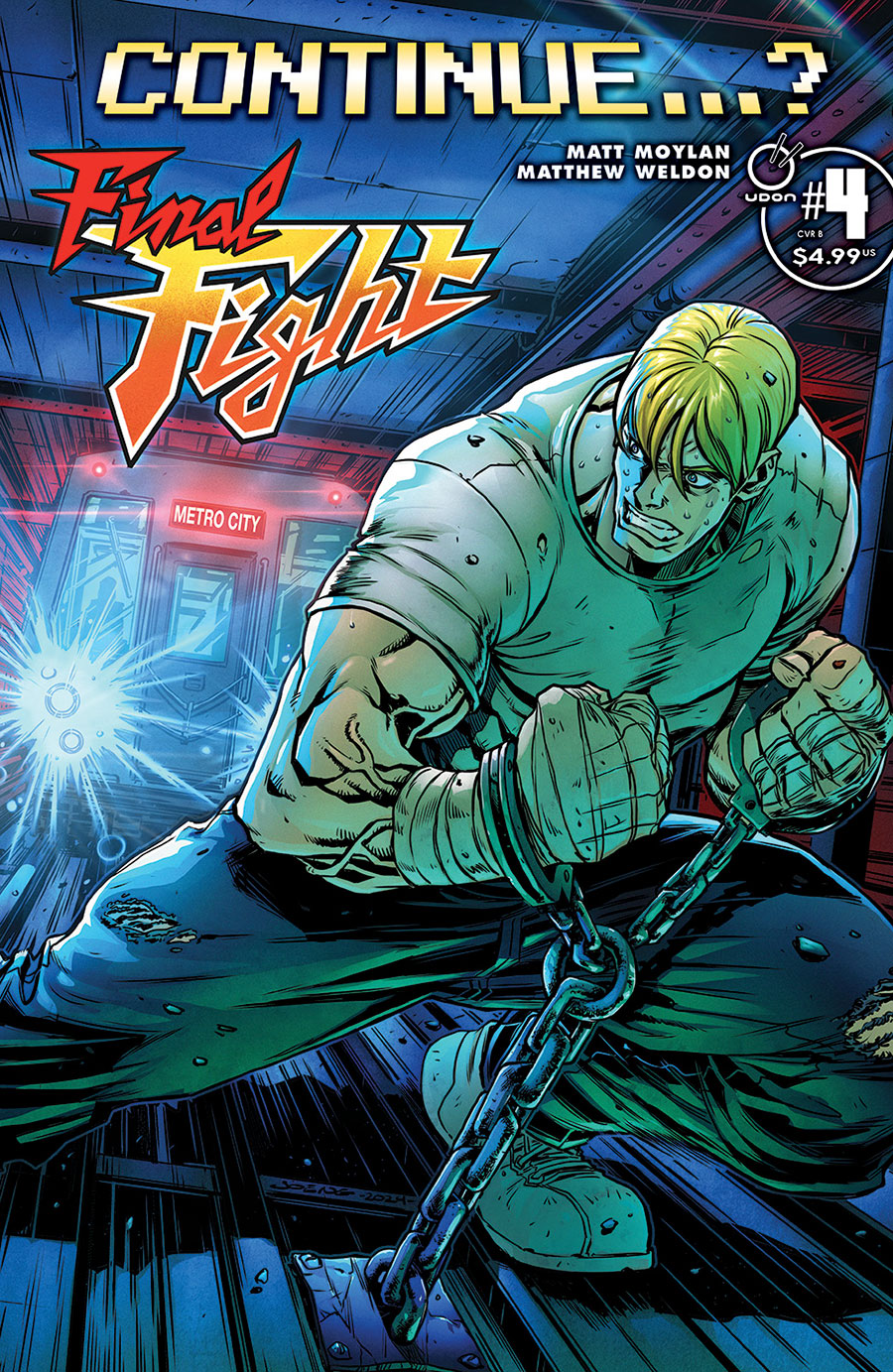 Final Fight #4 Cover B Variant Joe Ng Cover