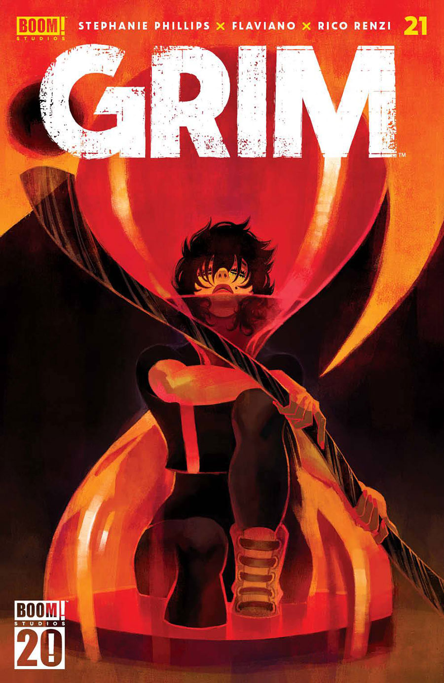 Grim #21 Cover A Regular Flaviano Cover