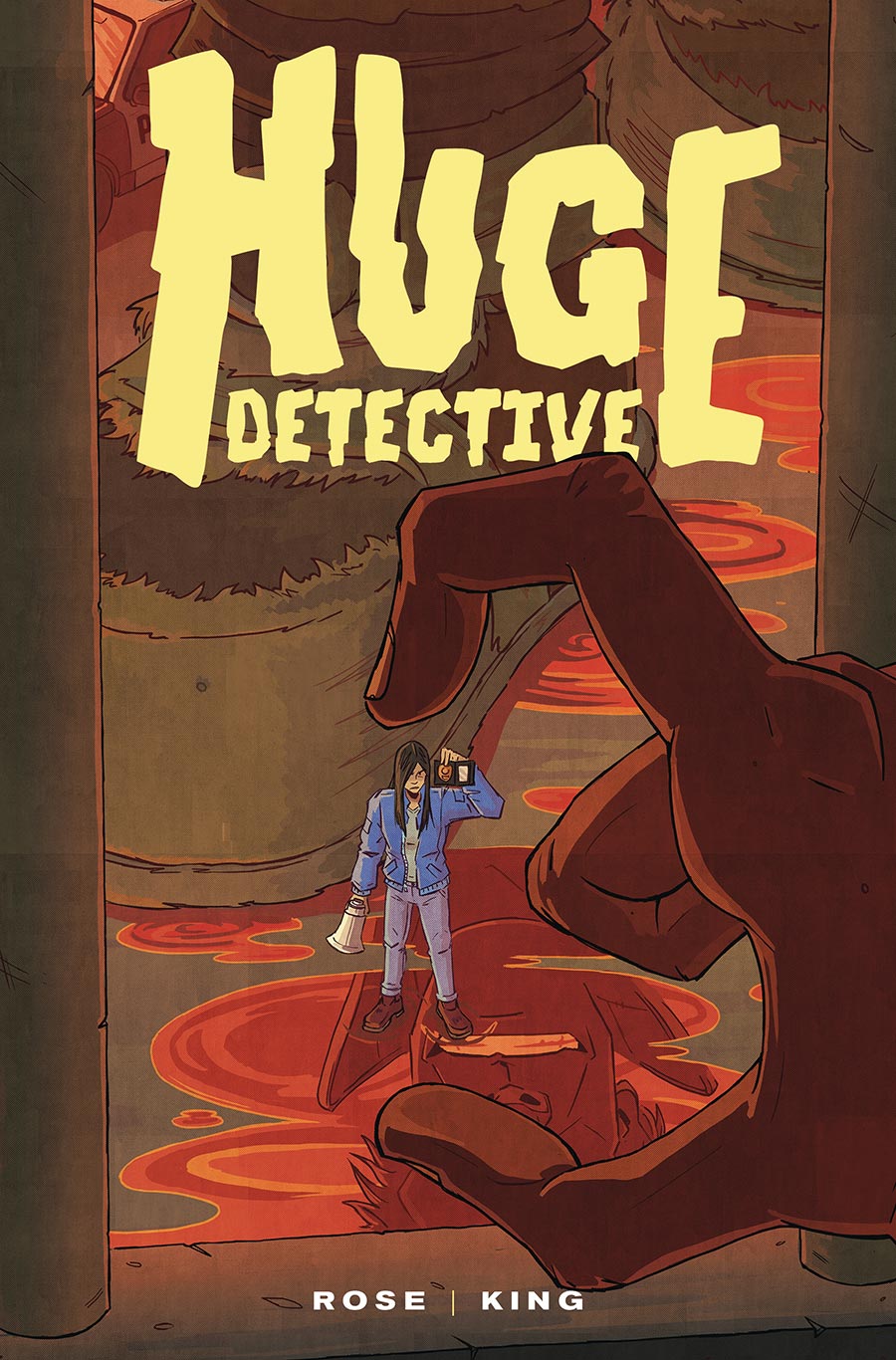 Huge Detective #4 Cover A Regular Alex Moore Cover