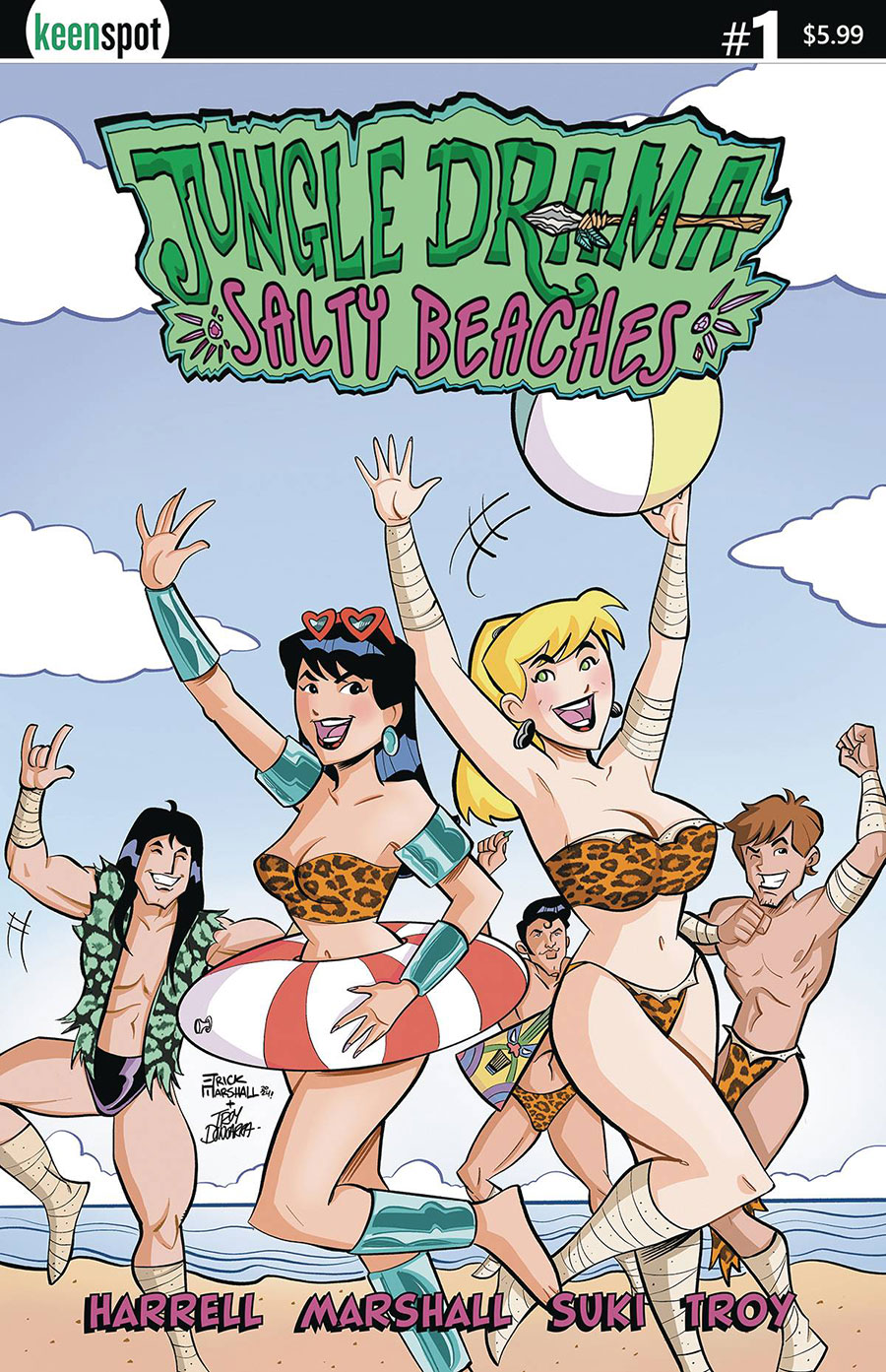 Jungle Drama Salty Beaches #1 Cover A Regular Erick Marshall Cover