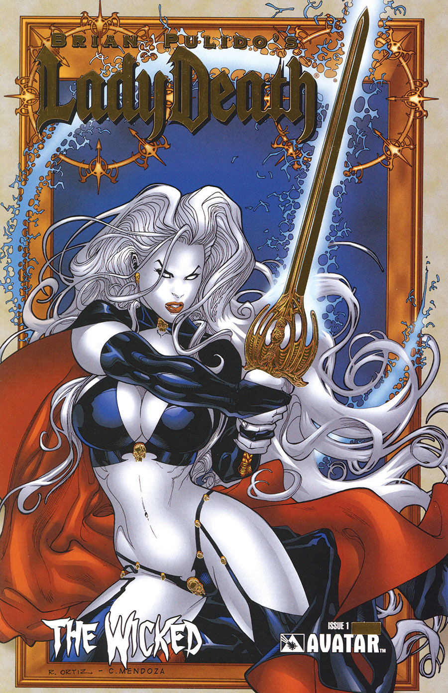 Lady Death Glamorous Foil Covers Bonus Bag Set (5-Count)