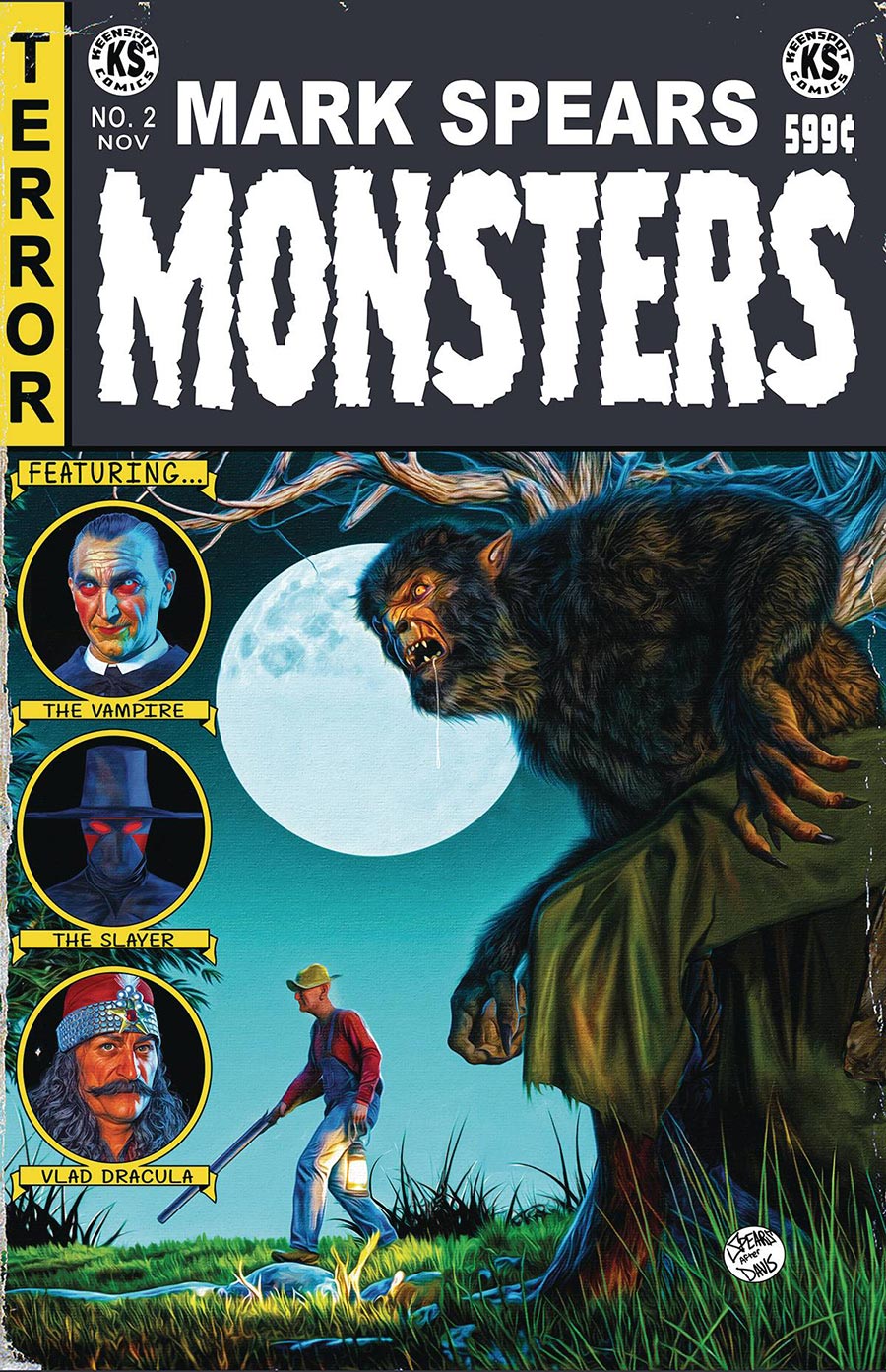 Mark Spears Monsters #2 Cover D Variant Mark Spears EC Comics Homage Cover