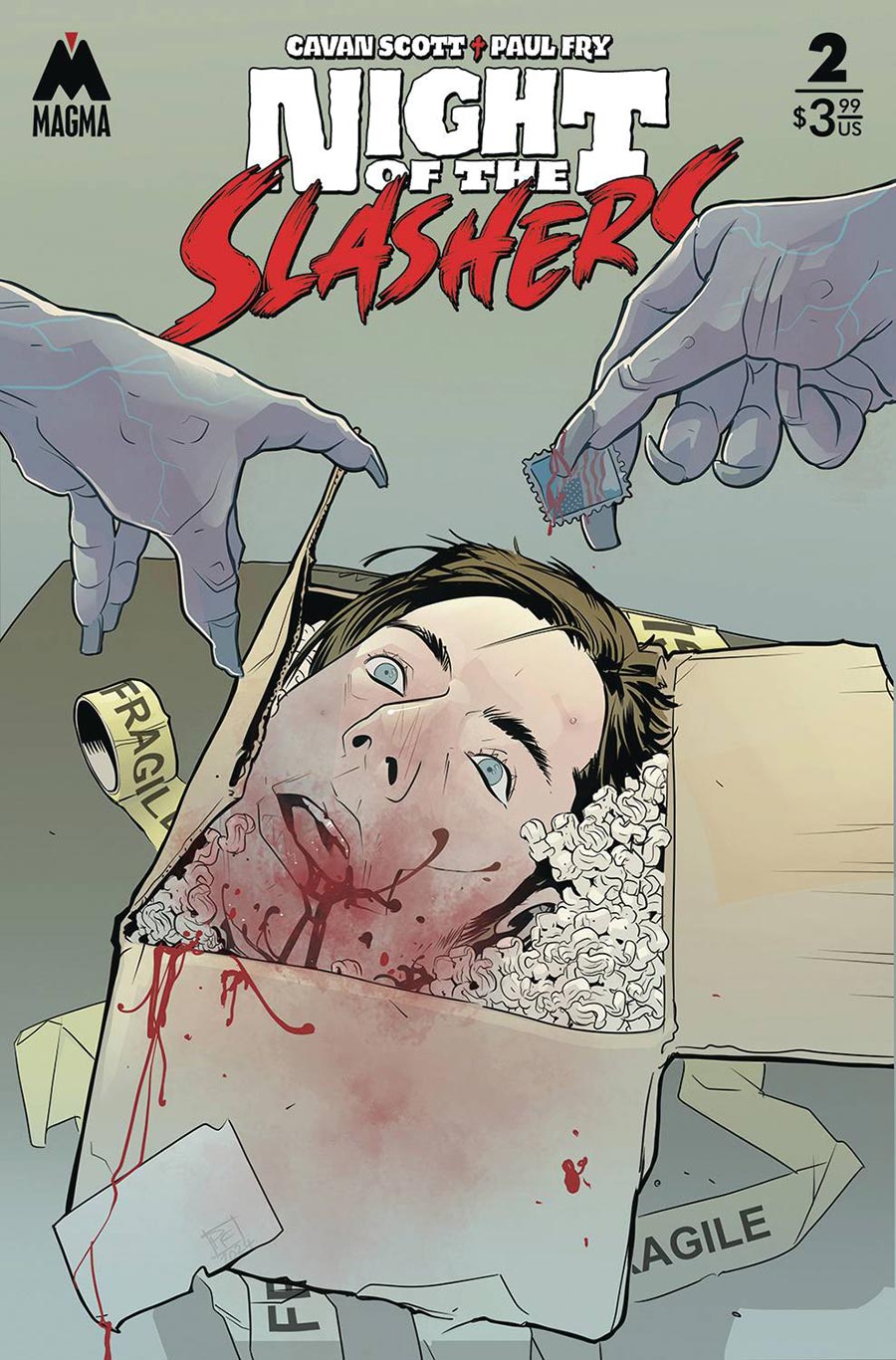 Night Of The Slashers #2 Cover A Regular Paul Fry Cover