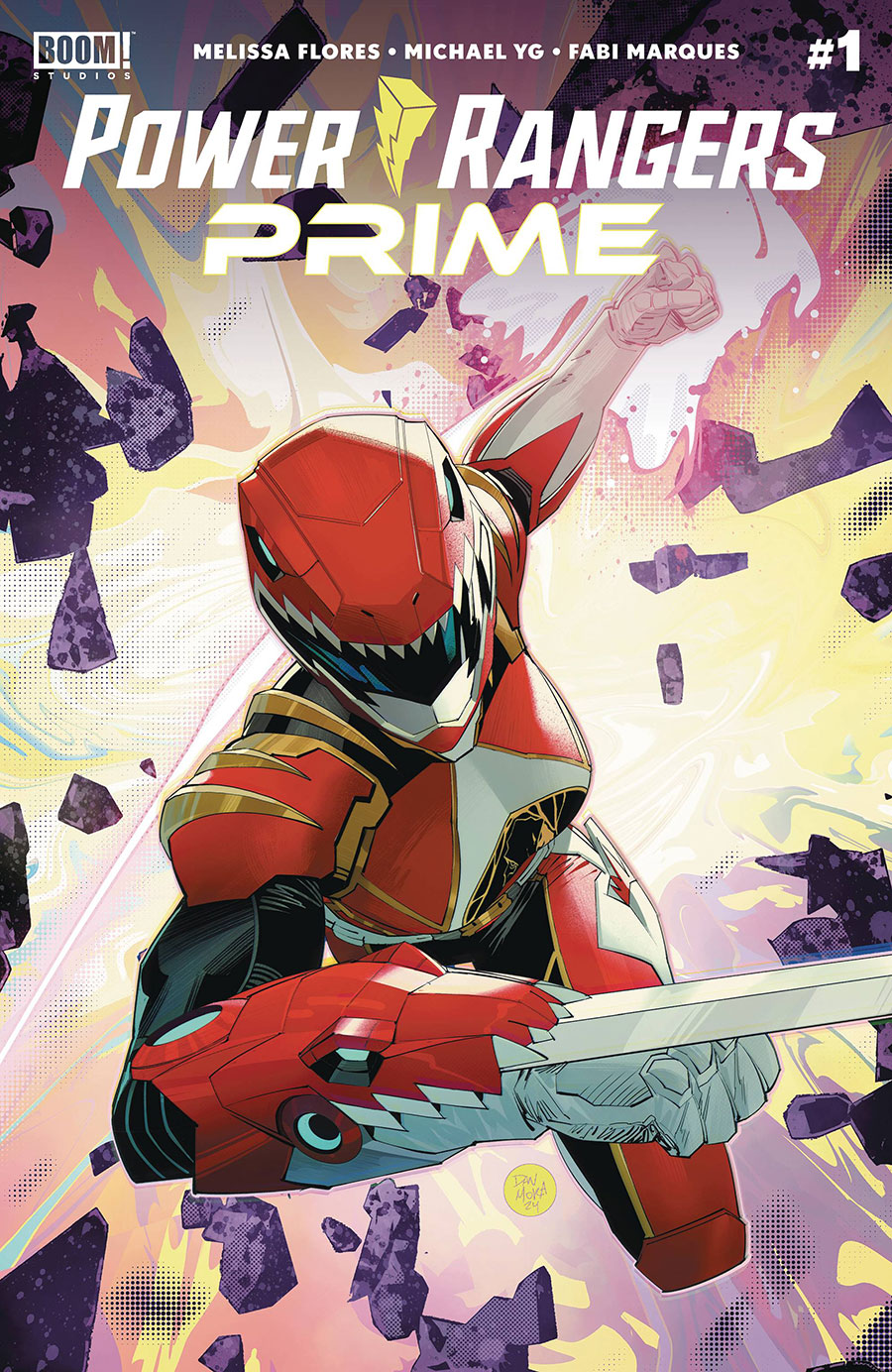 Power Rangers Prime #1 Cover A Regular Dan Mora Cover