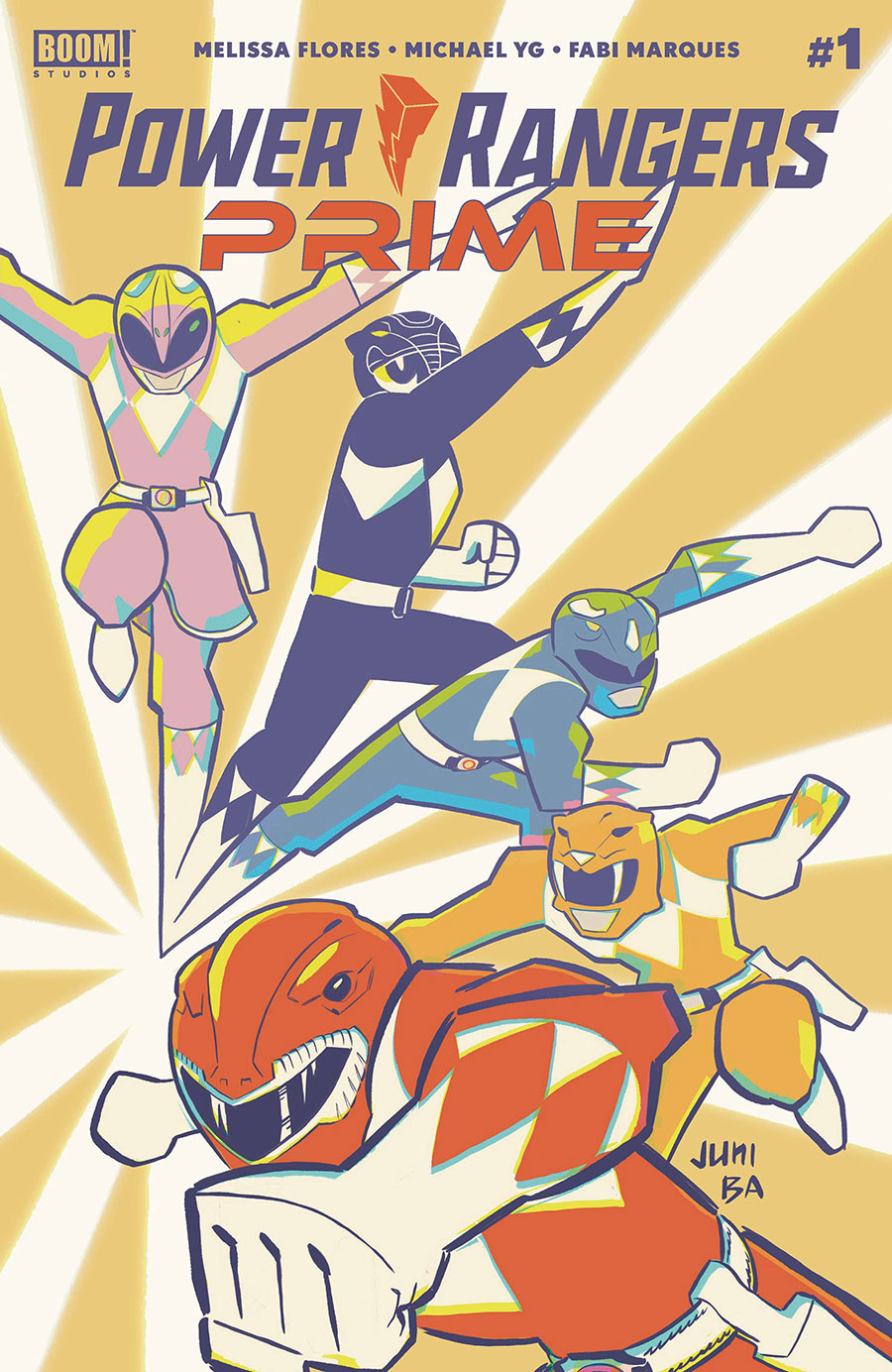 Power Rangers Prime #1 Cover B Variant Juni Ba Cover