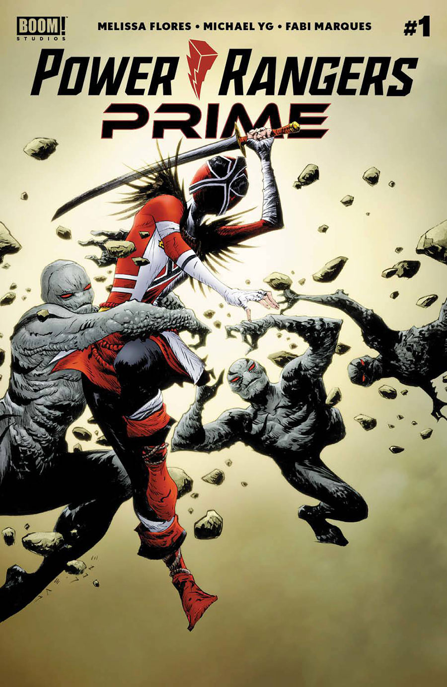 Power Rangers Prime #1 Cover K Variant Jae Lee Reveal Cover