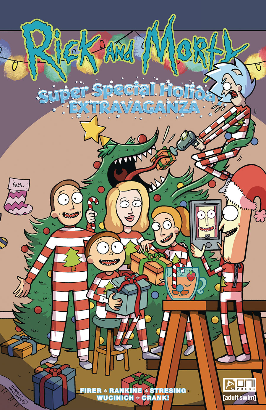 Rick And Morty Super Special Holiday Extravaganza #1 (One Shot) Cover A Regular Jarrett Williams Cover