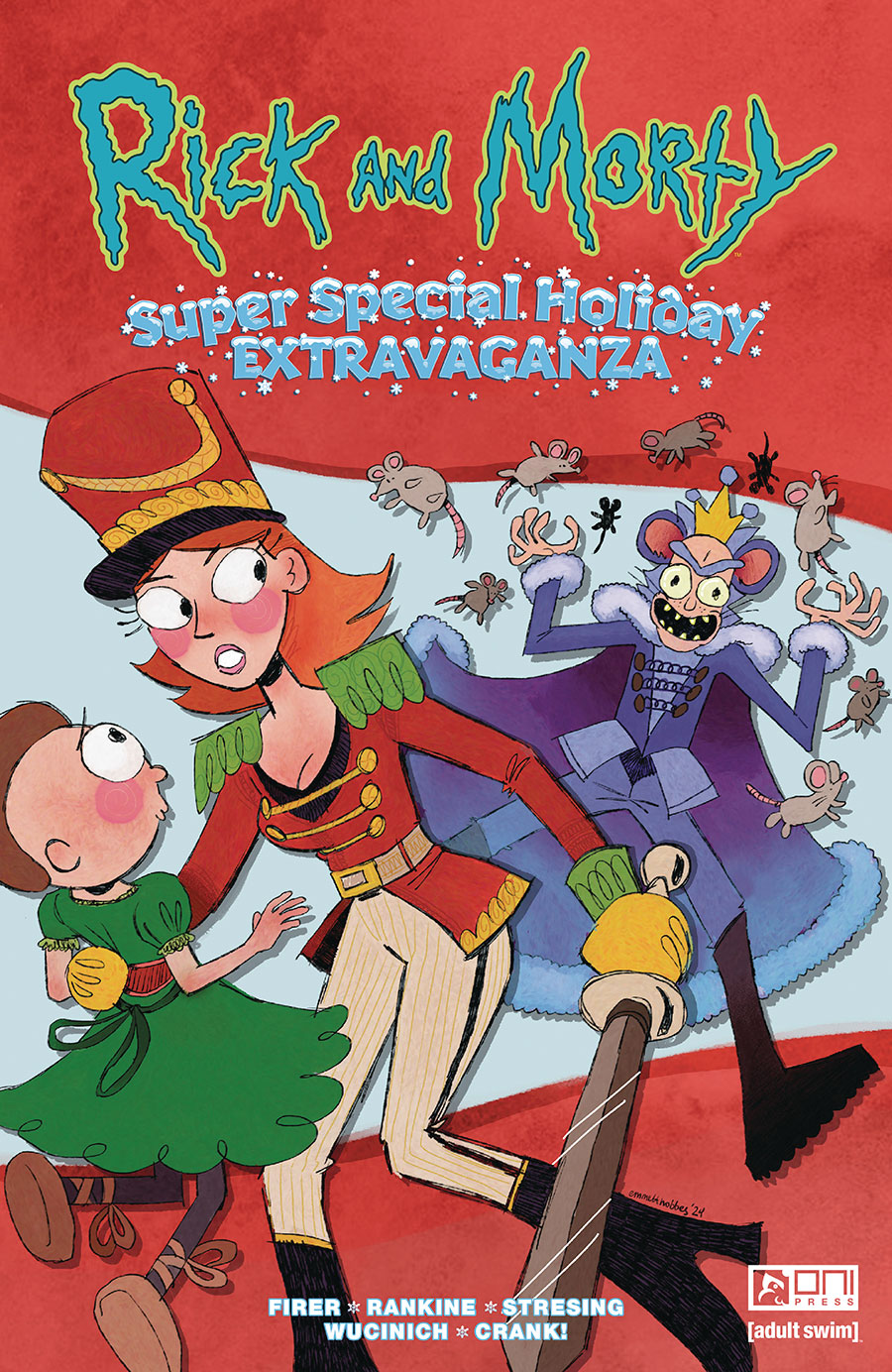 Rick And Morty Super Special Holiday Extravaganza #1 (One Shot) Cover B Variant Emmett Hobbes Cover