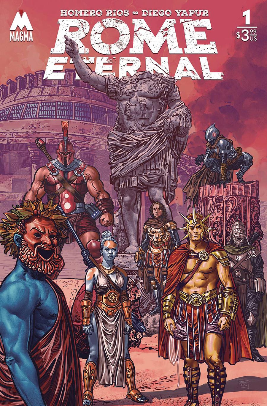 Rome Eternal #1 Cover A Regular Diego Yapur Cover