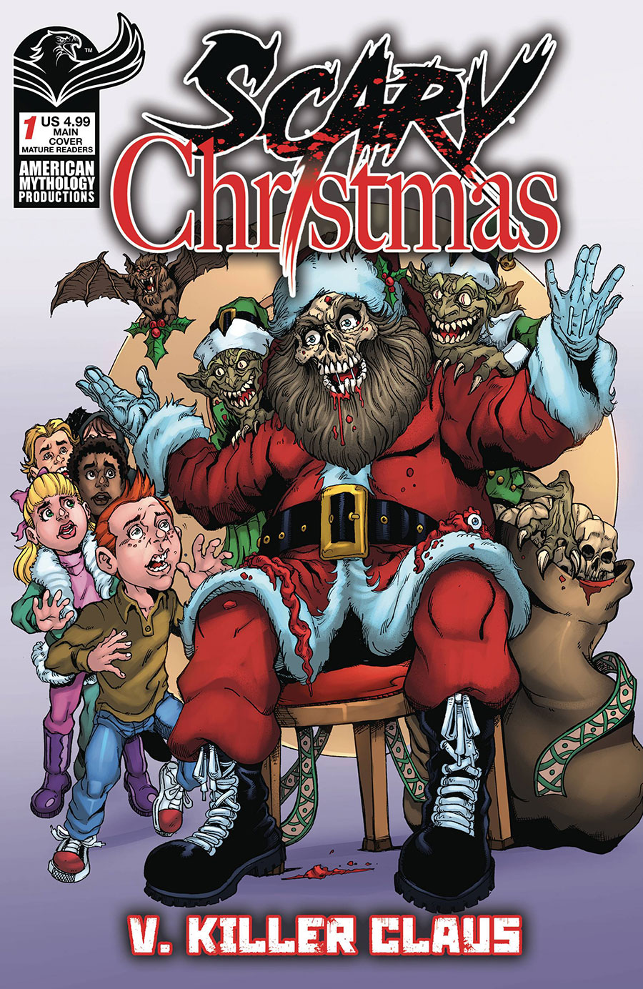 Scary Christmas V Killer Claus #1 (One Shot) Cover A Regular Puis Calzada Cover