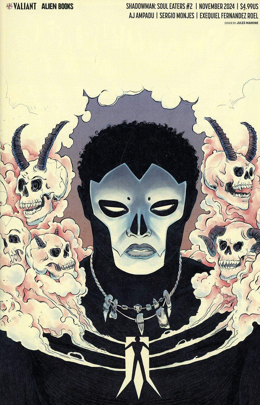 Shadowman Soul Eaters #2 Cover E Variant Jules Mamone Virgin Cover (Resurgence Of The Valiant Universe Tie-In)