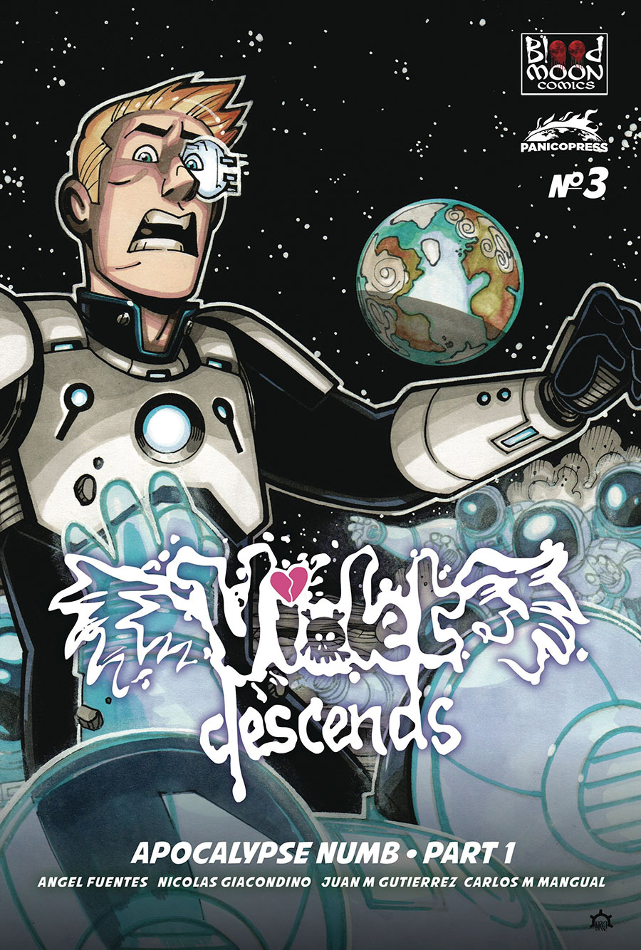 Violet Descends Vol 2 #3 Cover D Variant Nicolas Giacondino Cover