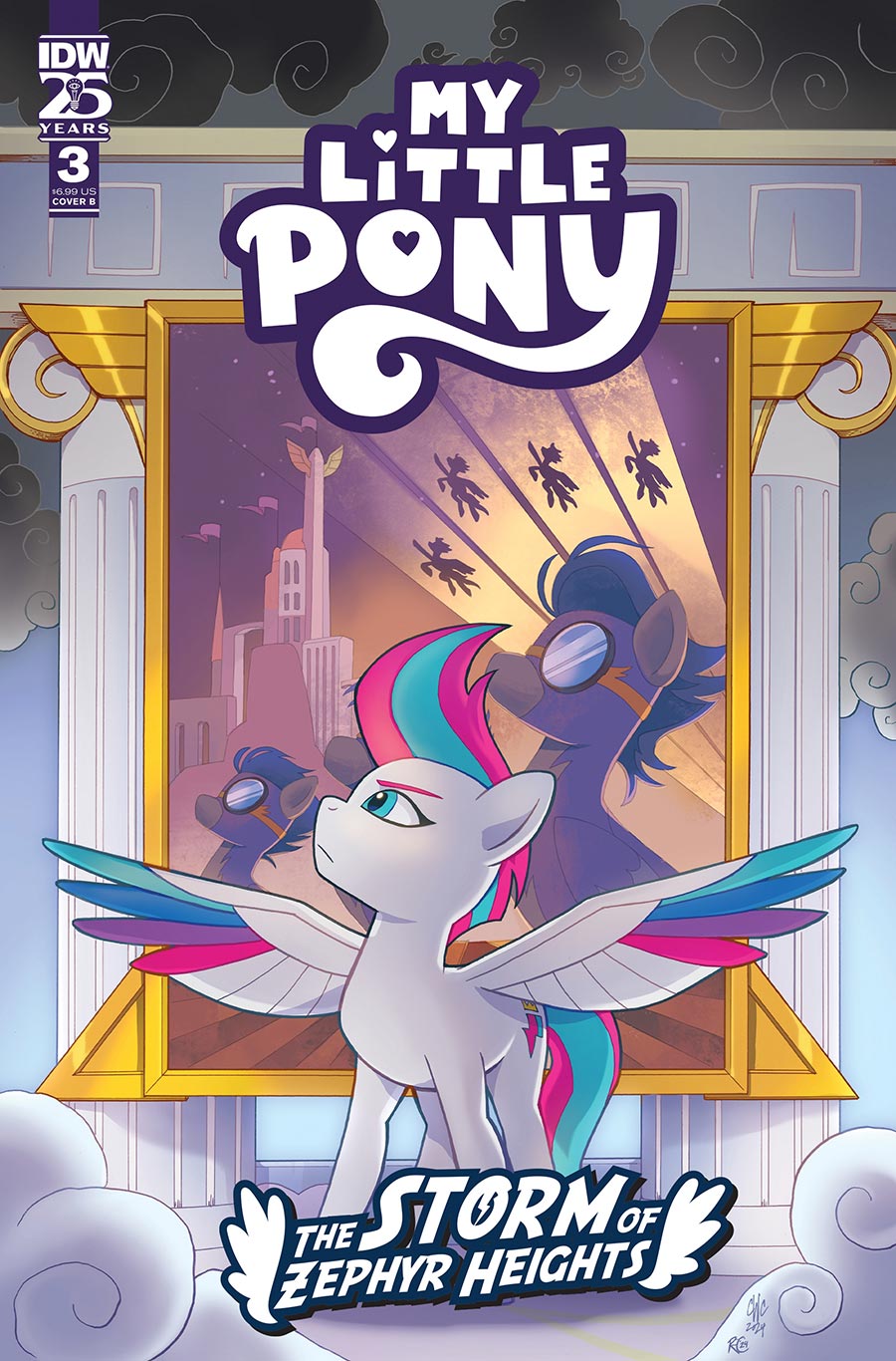 My Little Pony Storm Of Zephyr Heights #3 Cover B Variant Casey Coller Cover