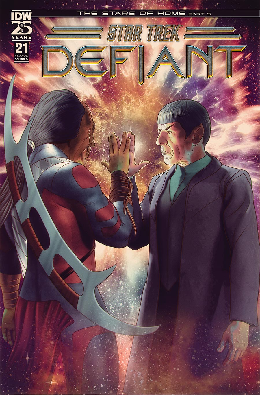 Star Trek Defiant #21 Cover A Regular Angel Unzueta Cover