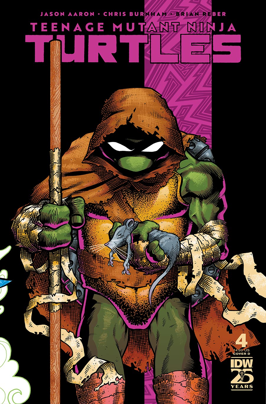 Teenage Mutant Ninja Turtles Vol 6 #4 Cover D Variant J Gonzo Cover