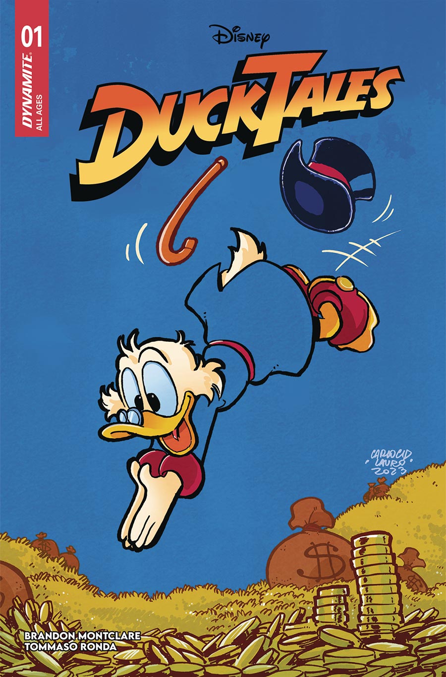 Ducktales Vol 5 #1 Cover C Variant Carlo Lauro Cover