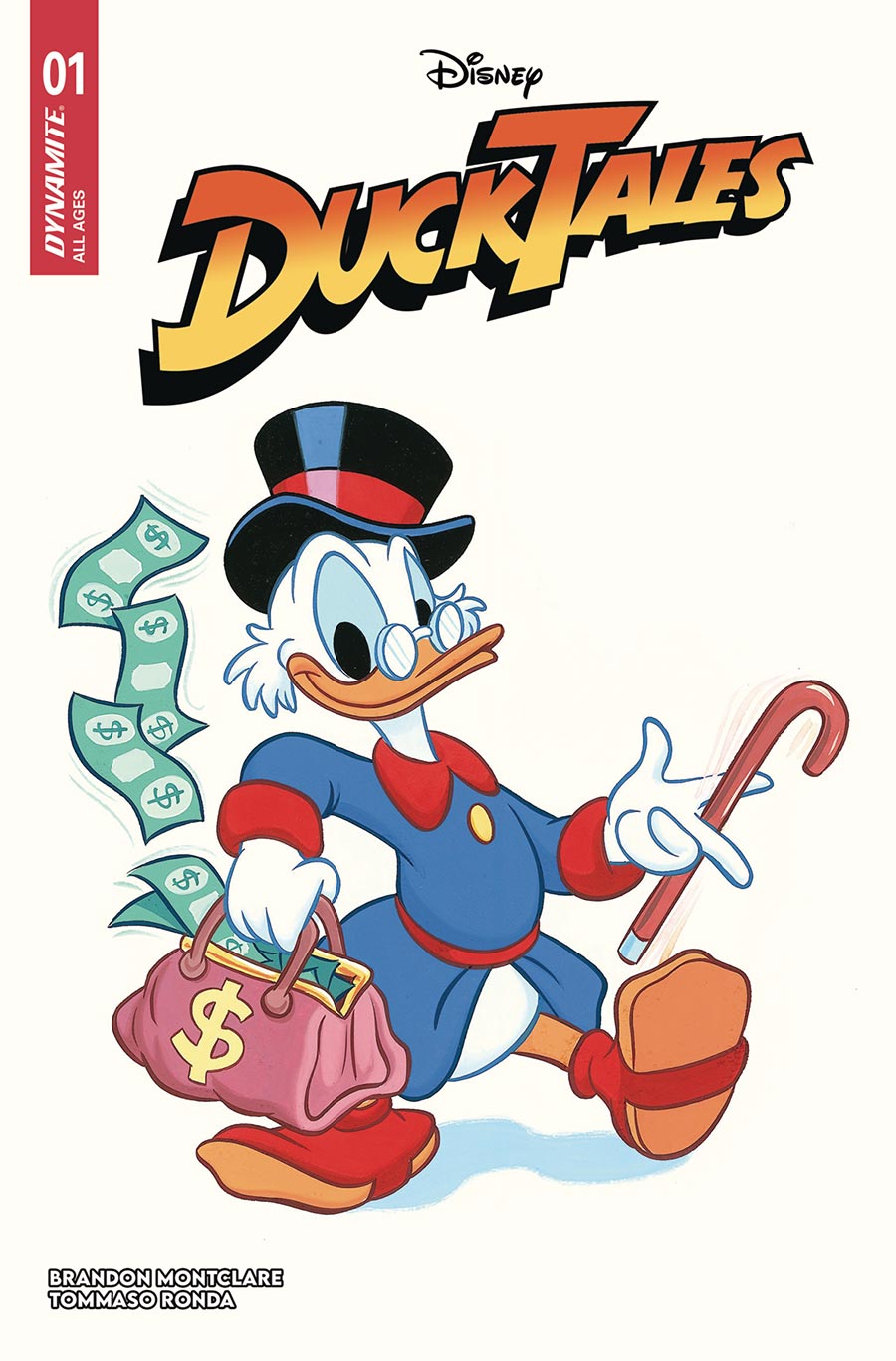 Ducktales Vol 5 #1 Cover E Variant Classic Character Art Cover