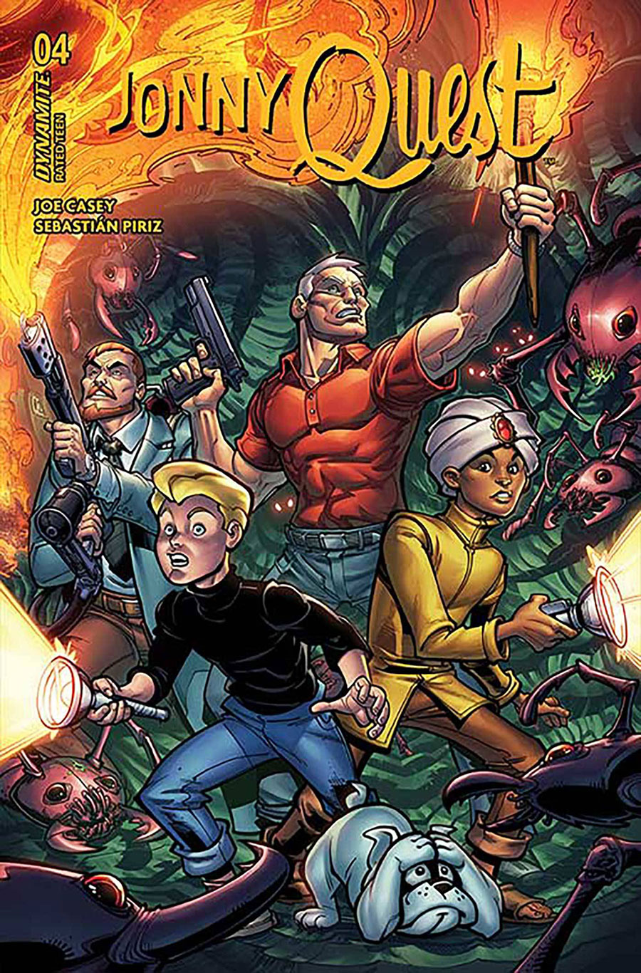 Jonny Quest Vol 2 #4 Cover A Regular Chad Hardin Cover