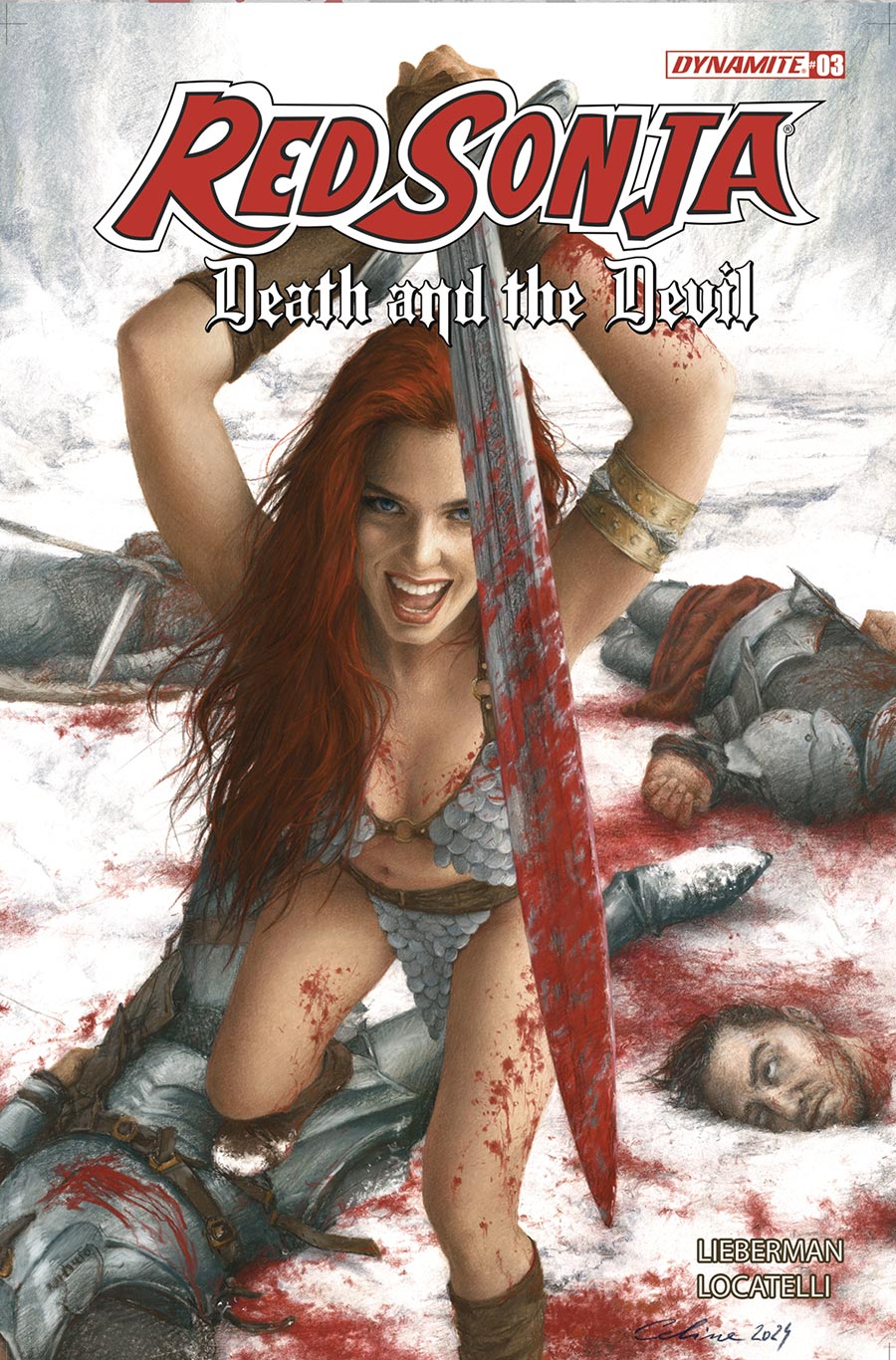 Red Sonja Death And The Devil #3 Cover B Variant Celina Cover