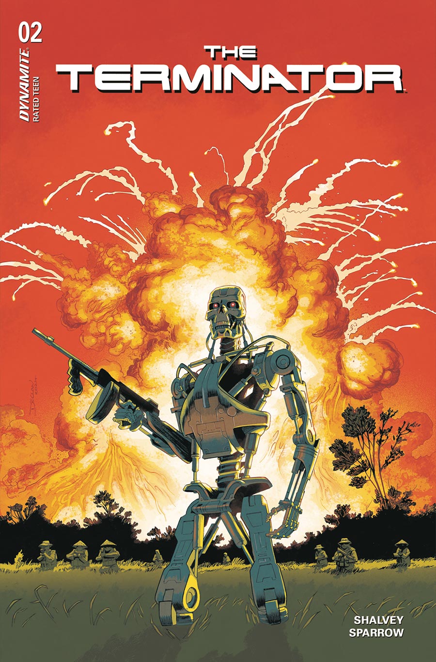 Terminator Vol 4 #2 Cover A Regular Declan Shalvey Cover