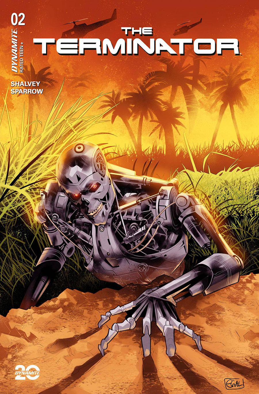 Terminator Vol 4 #2 Cover B Variant Edwin Galmon Cover