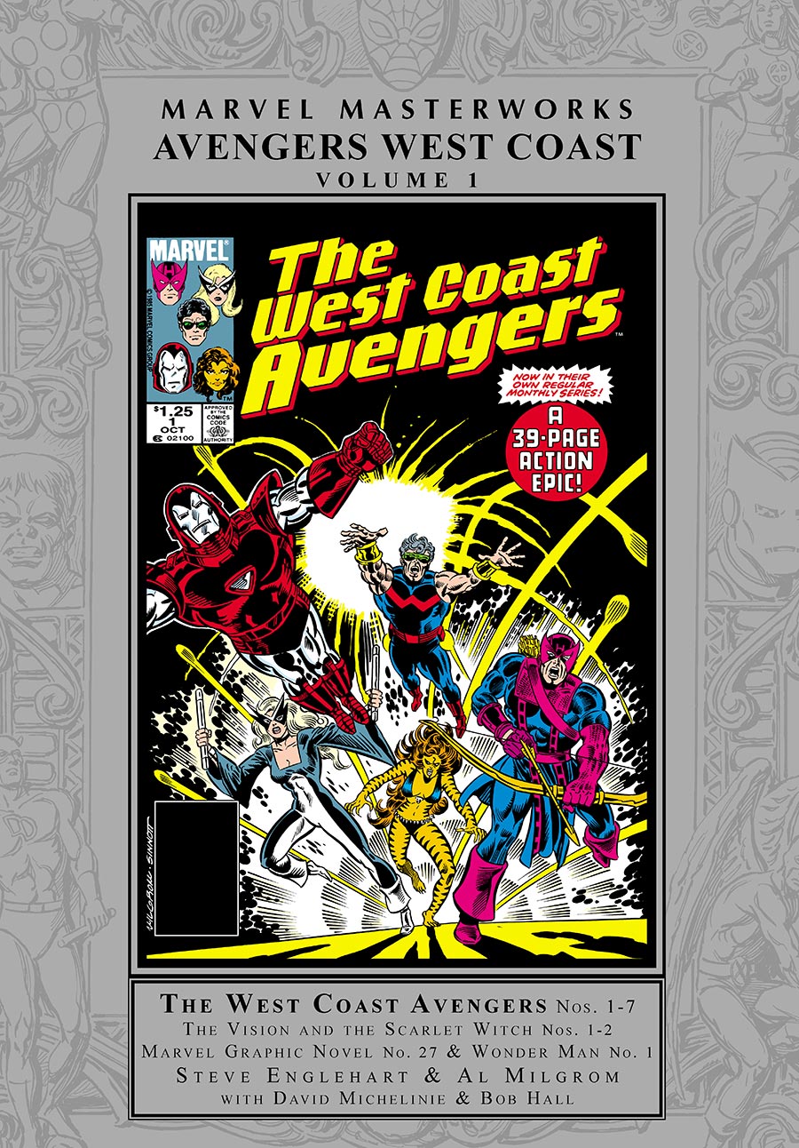 Marvel Masterworks Avengers West Coast Vol 1 HC Regular Dust Jacket