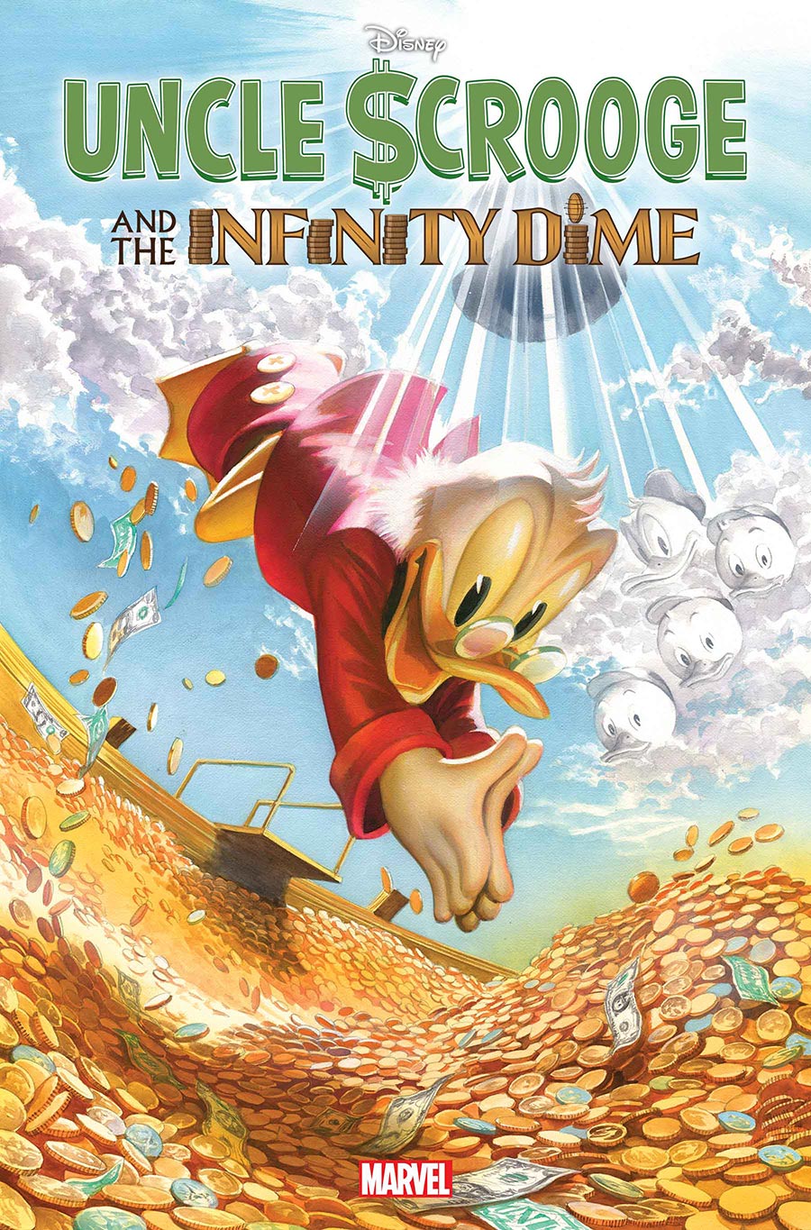 Uncle Scrooge And The Infinity Dime Gallery Edition HC Book Market Alex Ross Cover