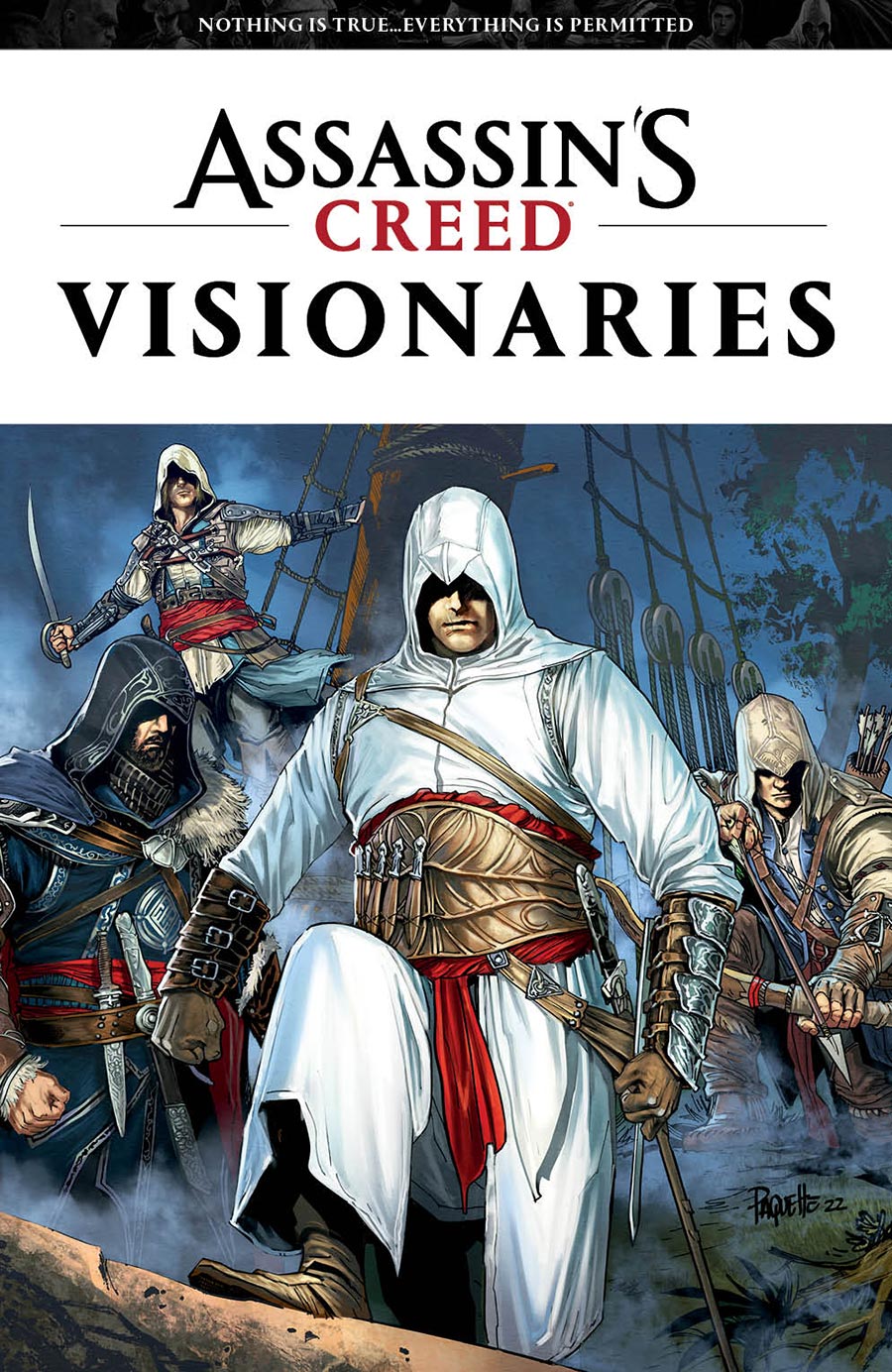 Assassins Creed Visionaries TP Standard Edition Yanick Paquette Cover - RESOLICITED