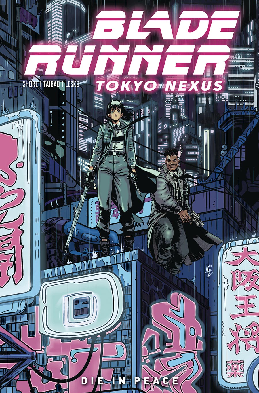 Blade Runner Tokyo Nexus TP Book Market Andy Belanger Cover