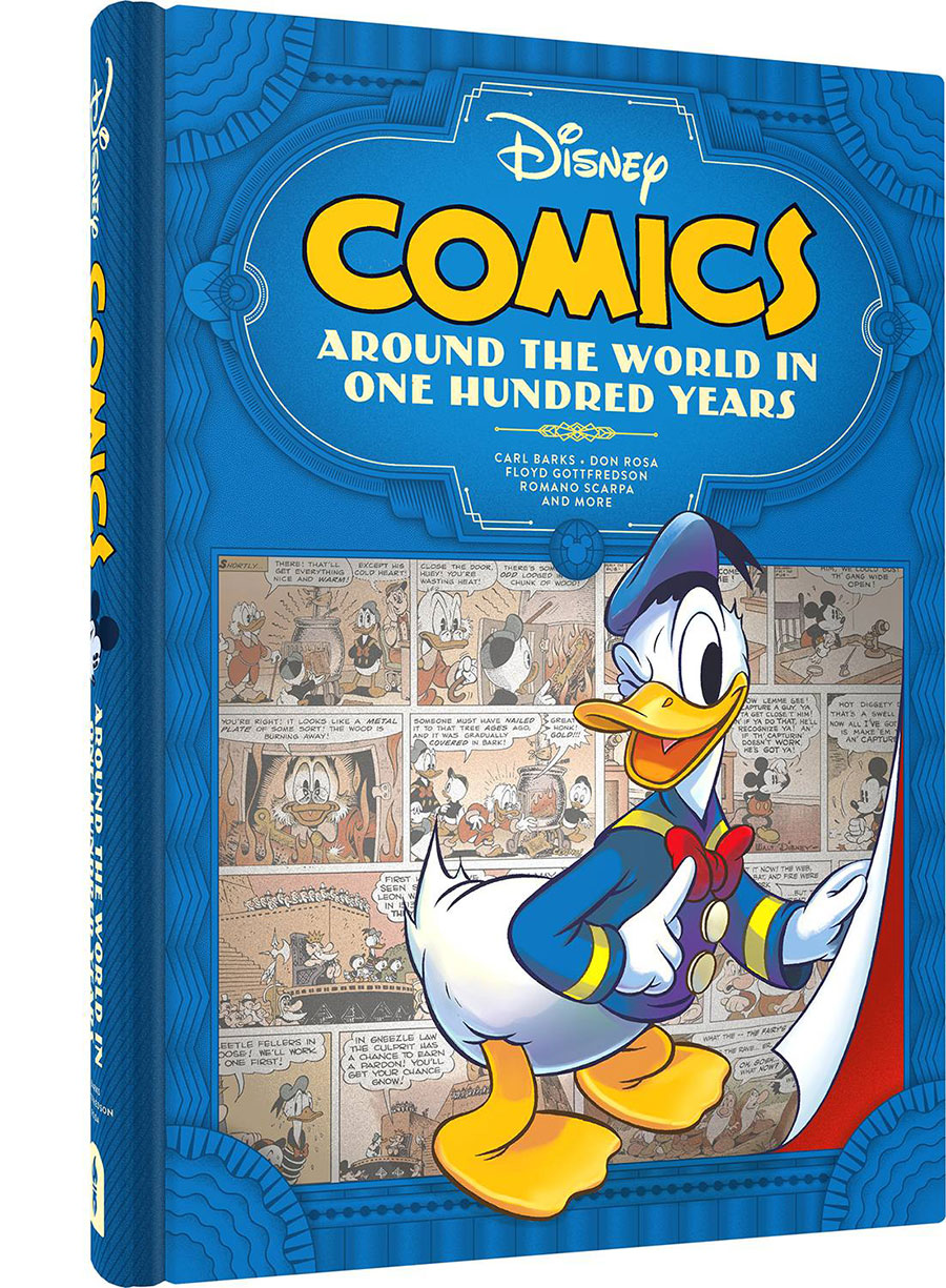 Disney Comics Around The World In One Hundred Years Deluxe Edition HC