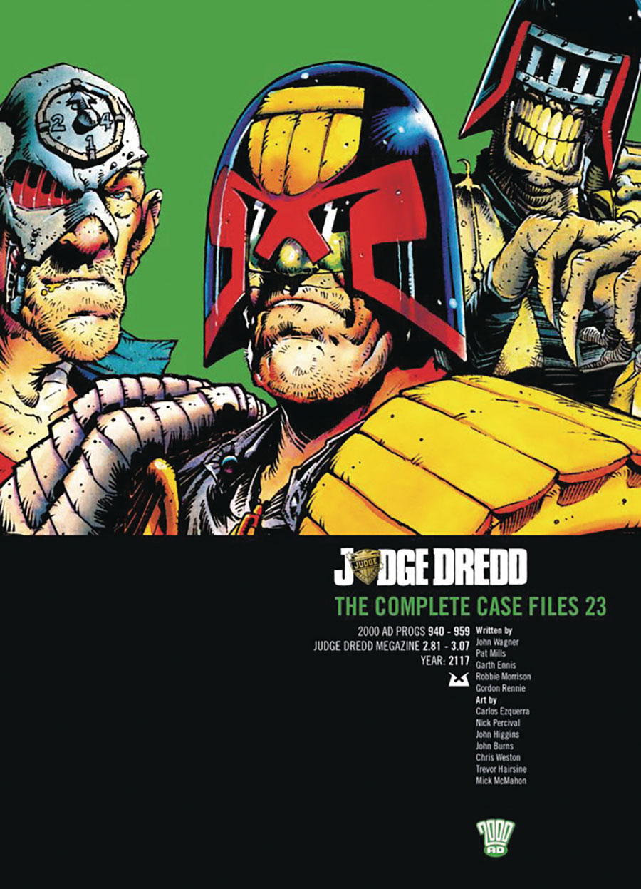 Judge Dredd Complete Case Files Vol 23 TP Simon & Schuster Edition