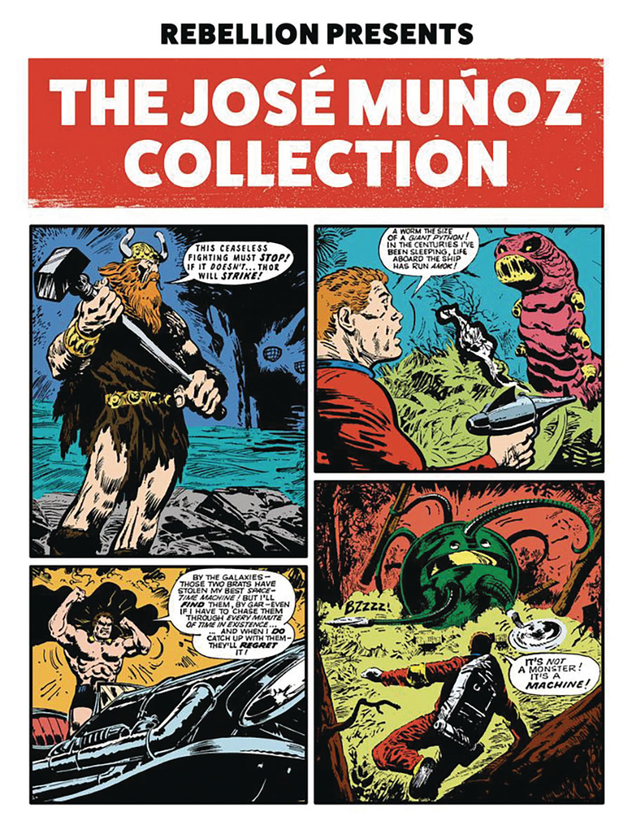 Rebellion Presents The Jose Munoz Collection TP