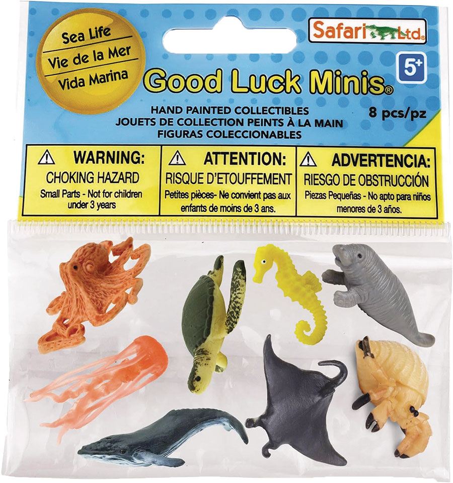 Good Luck Minis 8-Piece Fun Pack - Sea Life