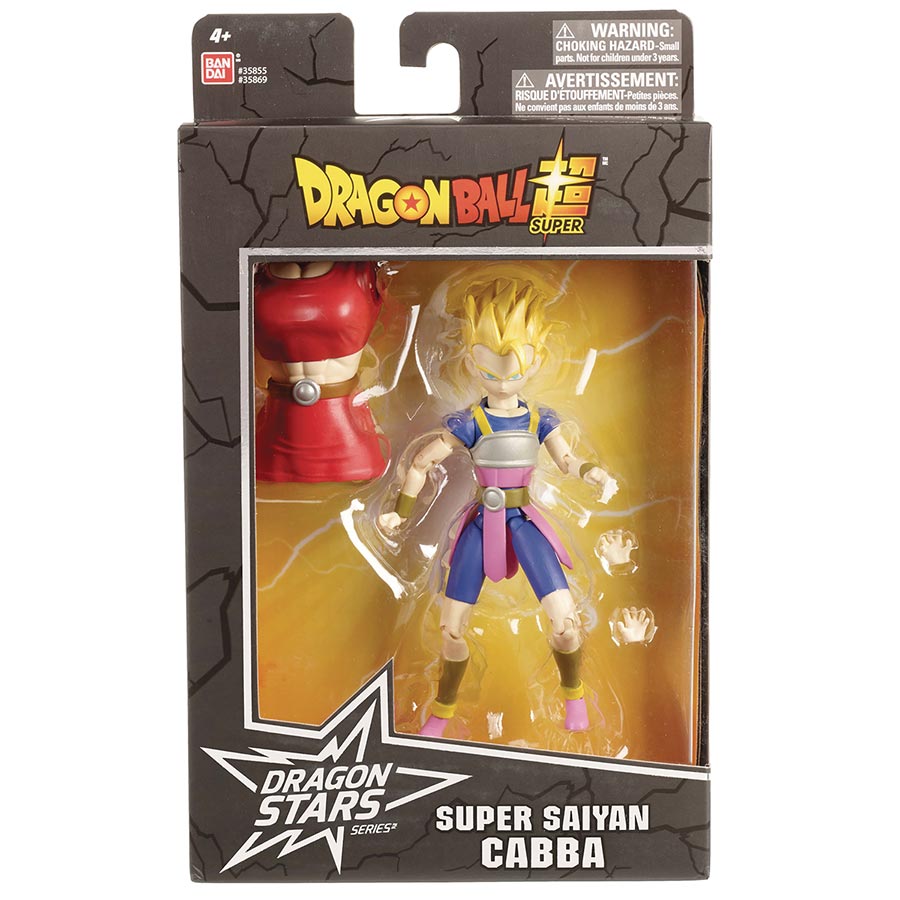 Dragon Ball Super Dragon Stars Action Figure - Super Saiyan Cabba