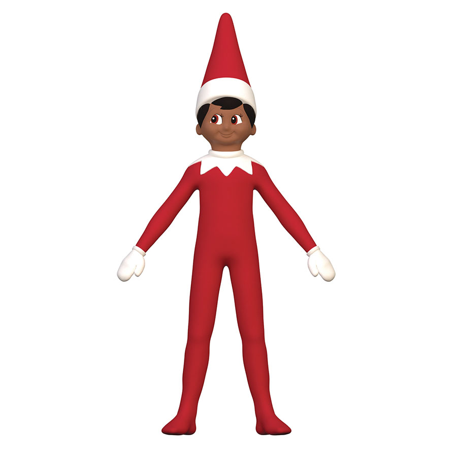 Elf On The Shelf Elf Scout FlexFigs Figure - Boy Elf Scout (Brown Eyes)