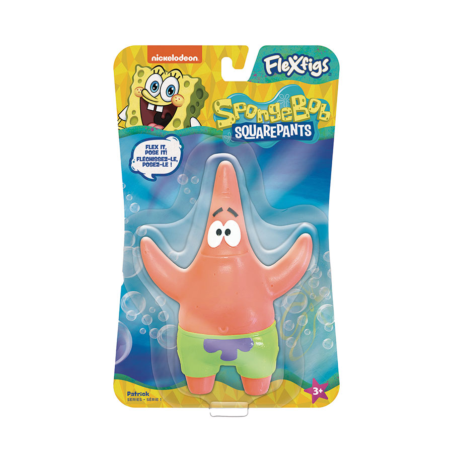 SpongeBob SquarePants FlexFigs Action Figure - Patrick