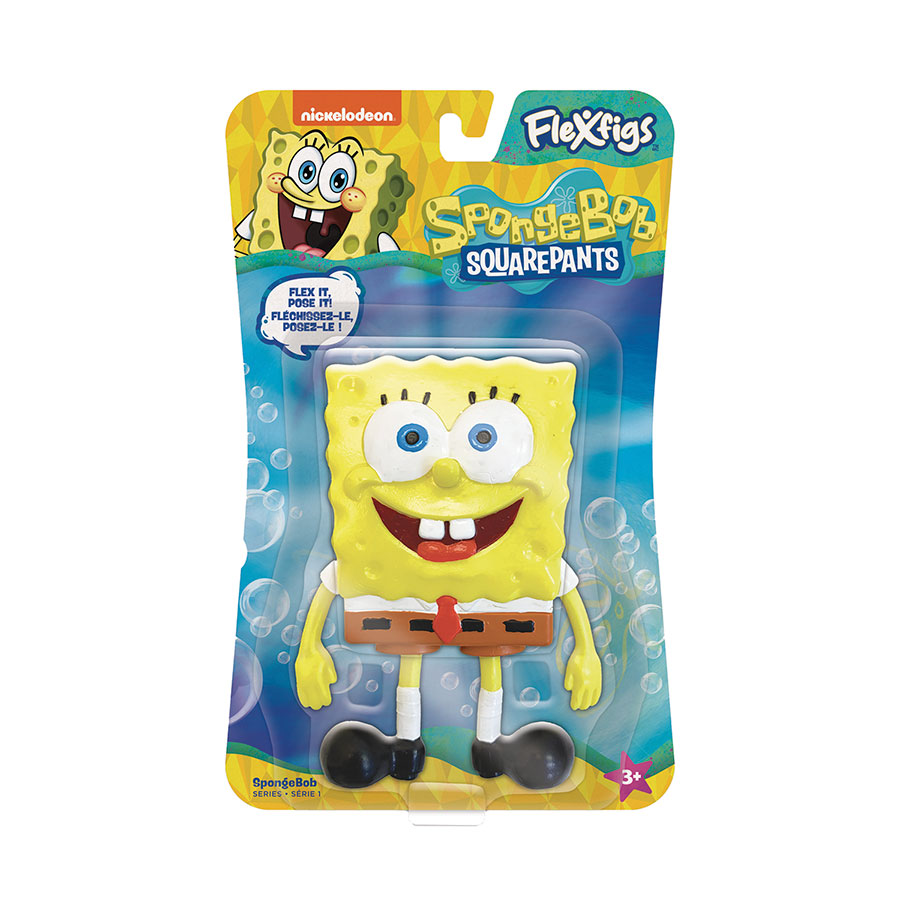 SpongeBob SquarePants FlexFigs Action Figure - SpongeBob